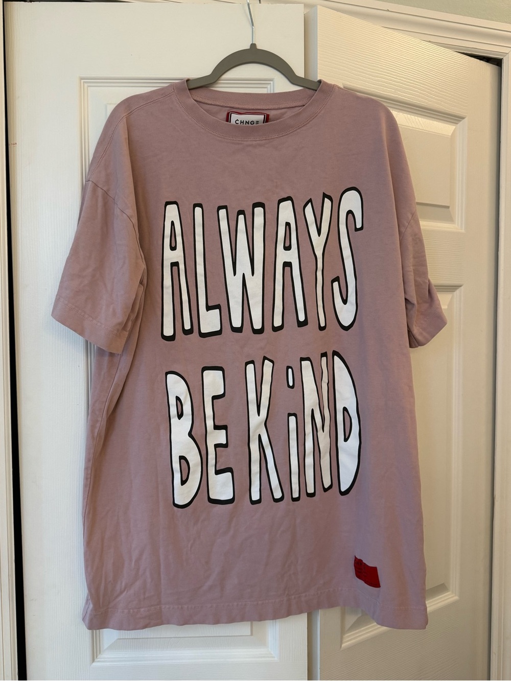CHNGE "ALWAYS BE KIND" SHORT SLEEVE SHIRT SIZE Large